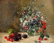 Still Life with Flowers and Fruits Anna Munthe-Norstedt